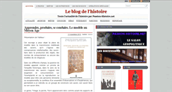 Desktop Screenshot of blog.passion-histoire.net
